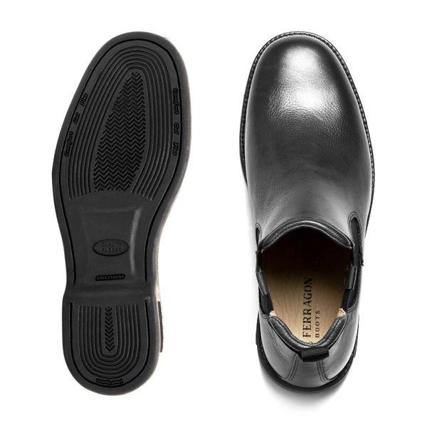 Botina Masculina Andaluz Floater Preto