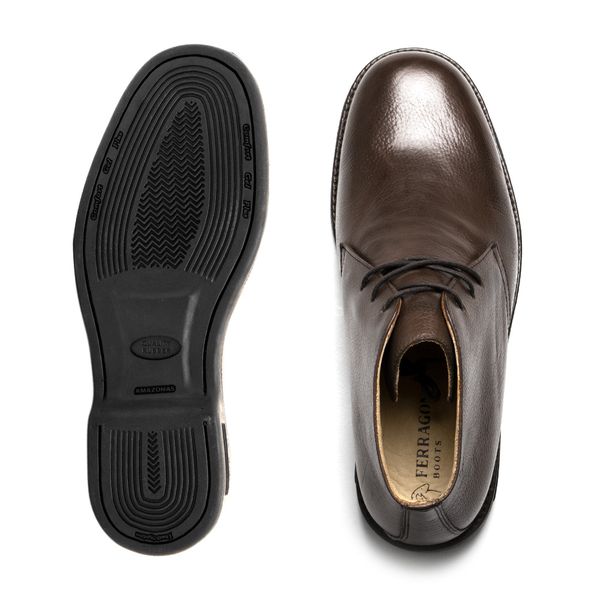 Bota Masculina Lusitano Floater Café