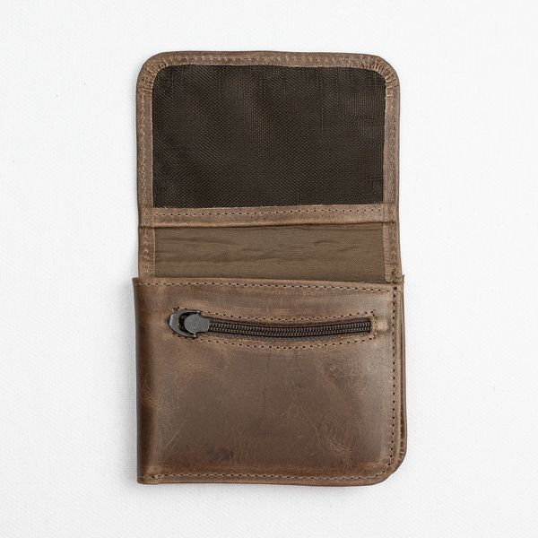 Carteira Masculina Trinca-Ferro Fóssil Caramelo