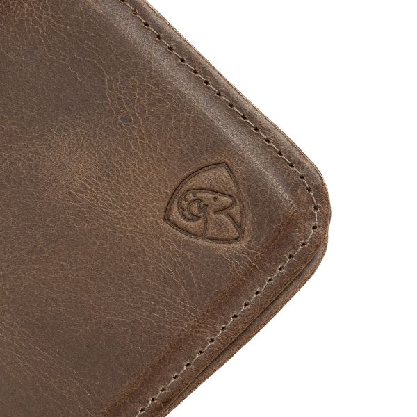 Carteira Masculina Trinca-Ferro Fóssil Caramelo