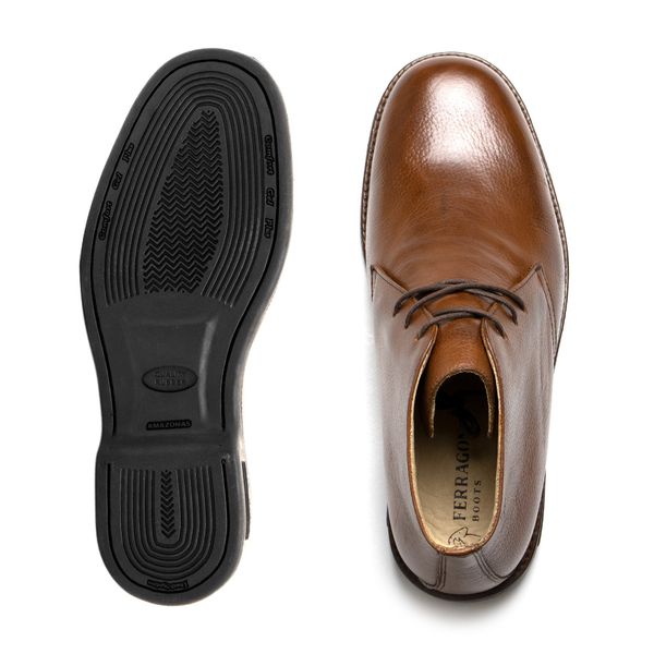Bota Masculina Lusitano Floater Conhaque
