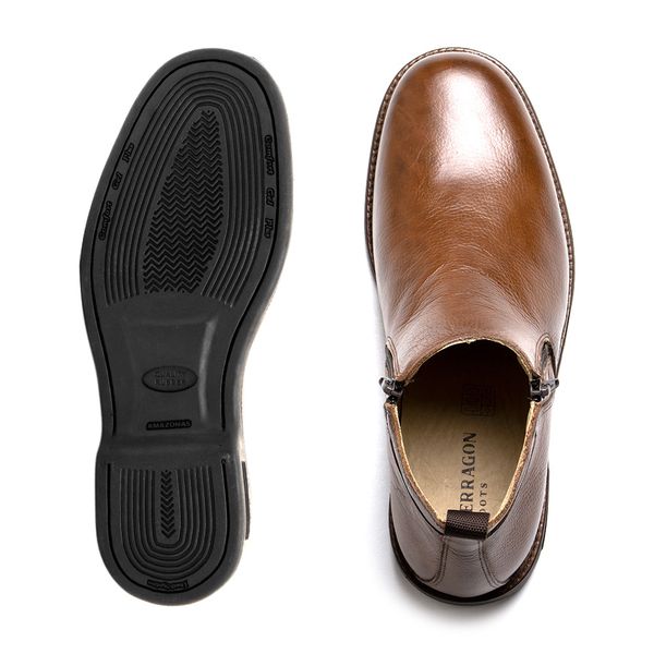 Bota Masculina Paint Horse Floater Conhaque