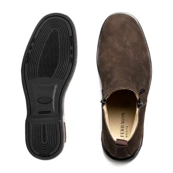 Bota Masculina Paint Horse Nobuck Café