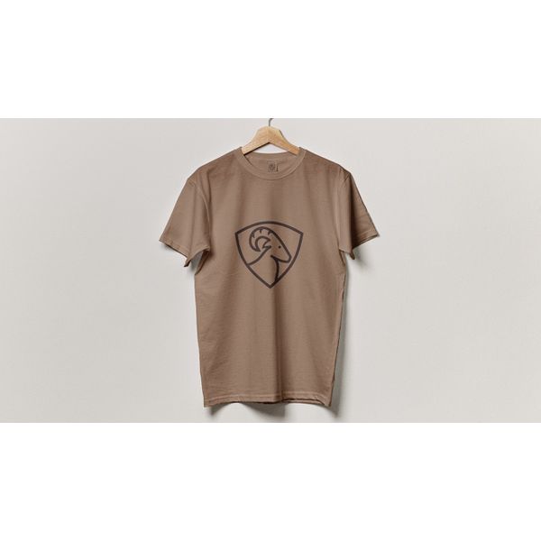 Camiseta Masculina Ferragon Boots Marron