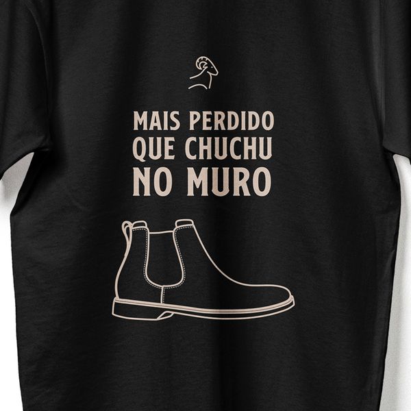 Camiseta Masculina Ferragon Boots Preta