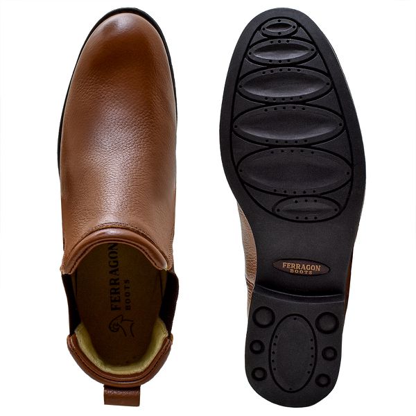Botina Feminina Campolina Floater Conhaque