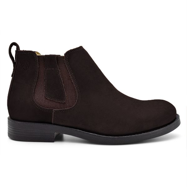 Botina Feminina Piquira Nobuck Café
