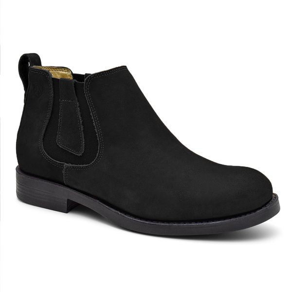 Botina Feminina Piquira Nobuck Preto