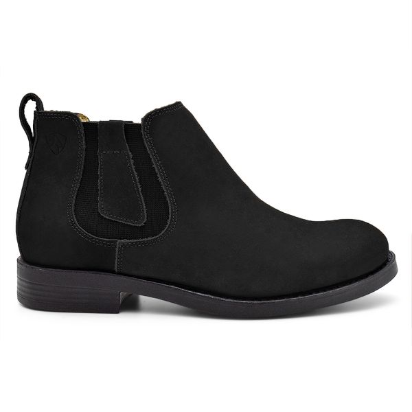 Botina Feminina Piquira Nobuck Preto
