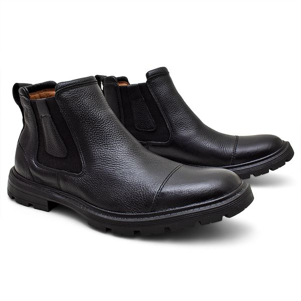 Botina Masculina Bretão Floater Preto