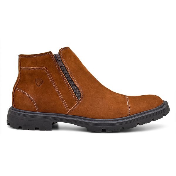 Bota Masculina Ardennes Nobuck Conhaque 