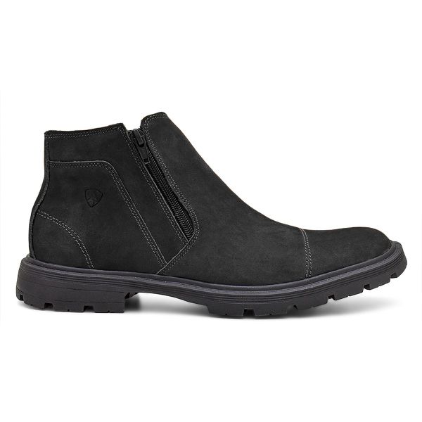 Bota Masculina Ardennes Nobuck Preto