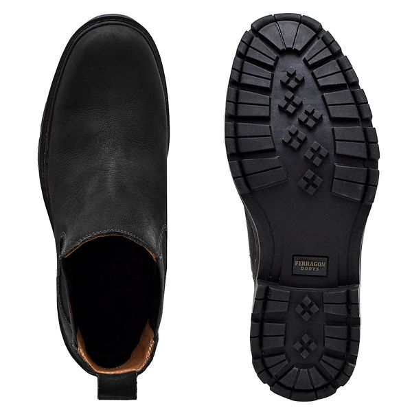 Botina Masculina Konik Vintage Preto