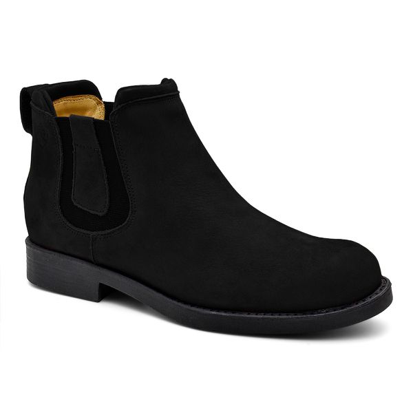 Botina Feminina Pampa Nobuck Preto