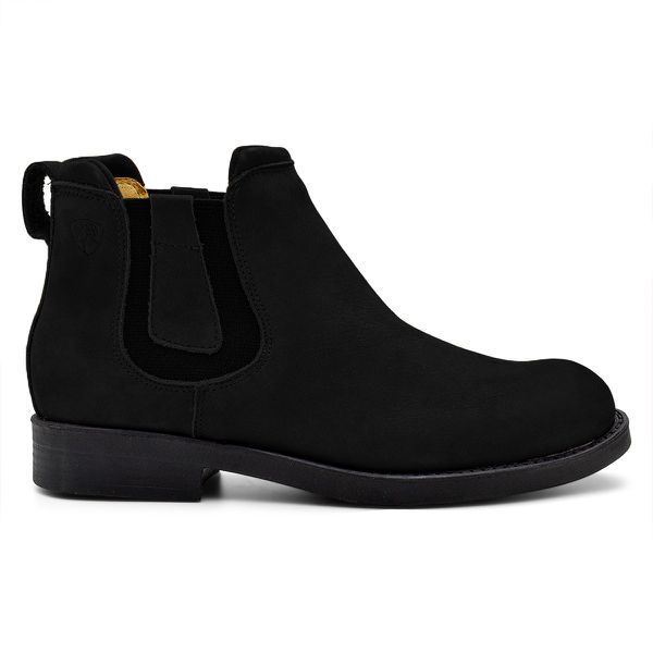 Botina Feminina Pampa Nobuck Preto