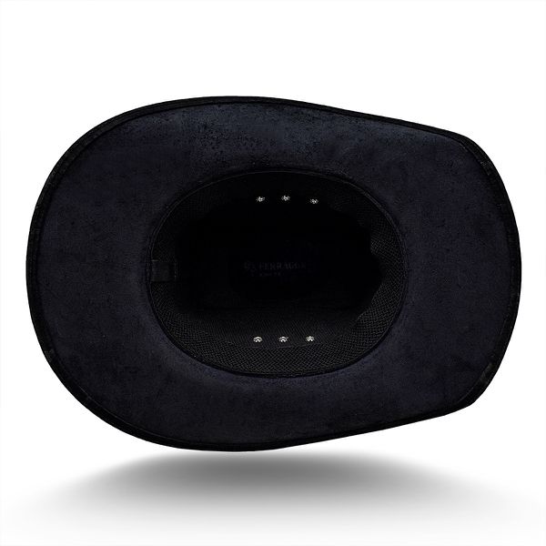 Chapéu Lacaune Nobuck Preto