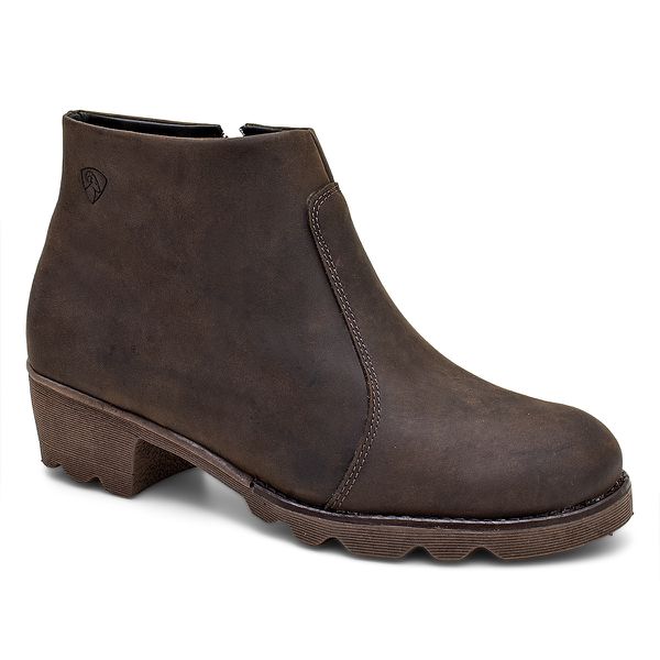 Bota Feminina Belga Mustang Café 