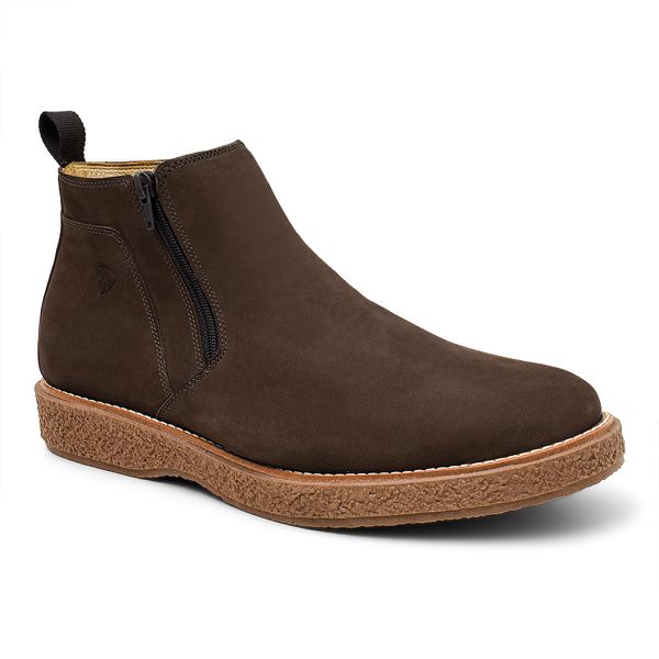 Bota Masculina Devon Nobuck Café