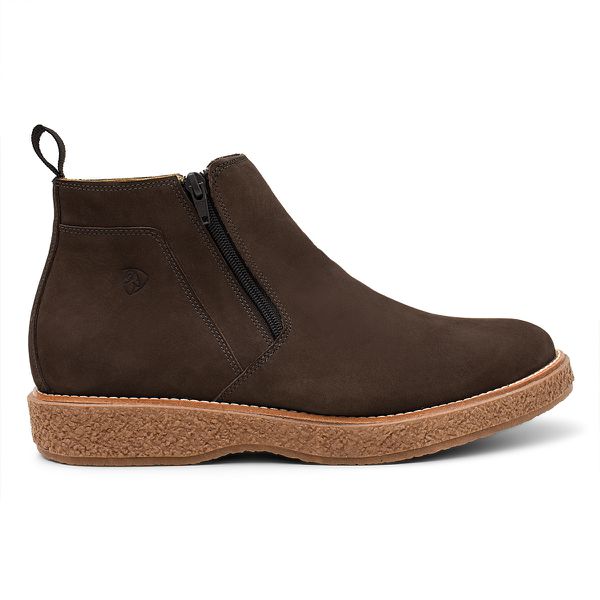 Bota Masculina Devon Nobuck Café