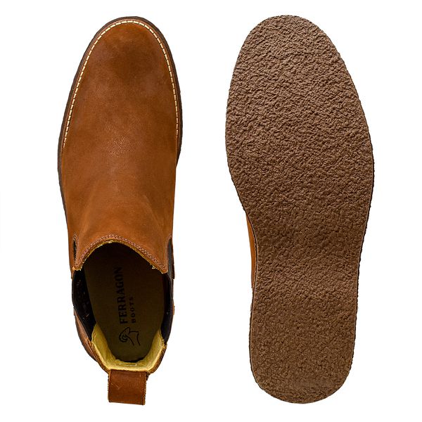 Botina Masculina Braford Nobuck Conhaque