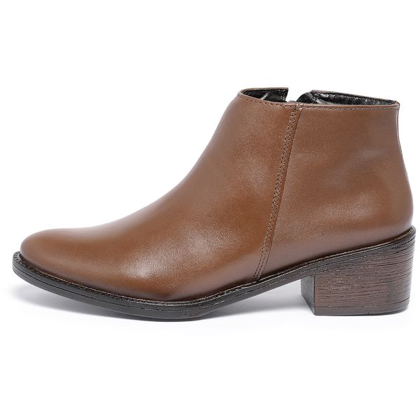 Bota cano curto cor cafe 2025