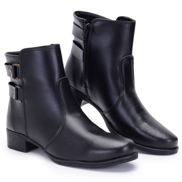 Bota Feminina Coturno Feminino Sola Tratorada Feminina Direto da Fabrica 6213