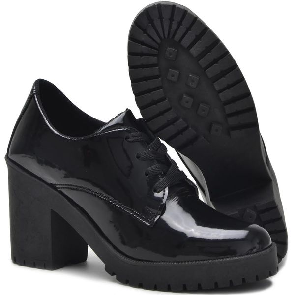 Sapato Oxford Sola Tratorada Feminino Pimpinella