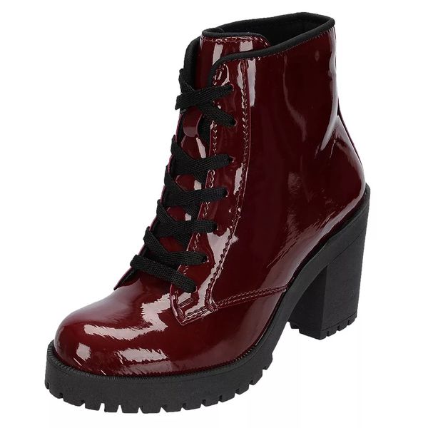 Bota 6209 Cano Curto Sola Tratorada Pimpinella Bordo