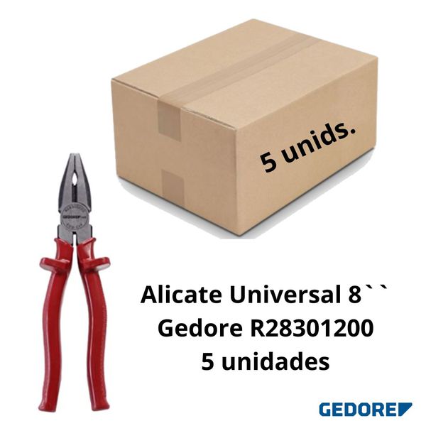 5X Alicate Universal 8`` Gedore R28301200 3301821