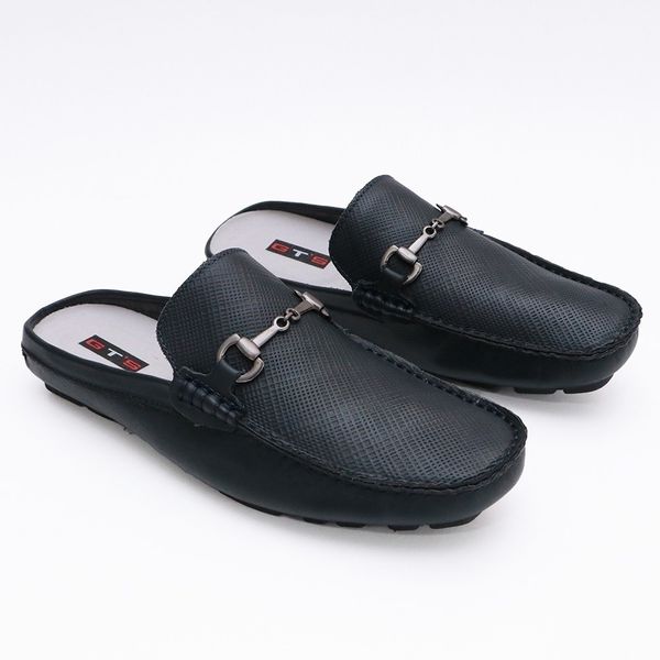 MOCASSIM MULE DRIVE PRETO
