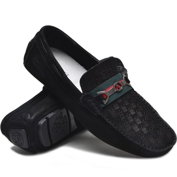 MOCASSIM NOBUCK MOD PTO XADREZ
