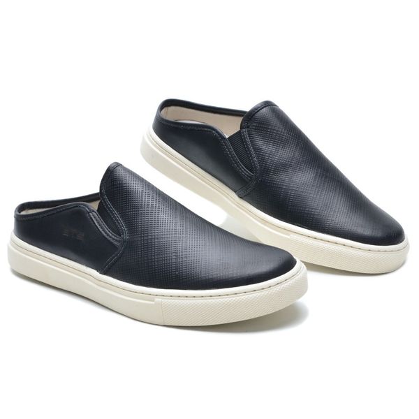 TENIS MULE BABUCHE PRETO