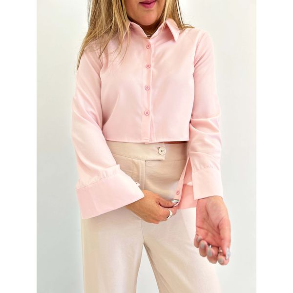 CAMISA CROPPED SALY ROSA