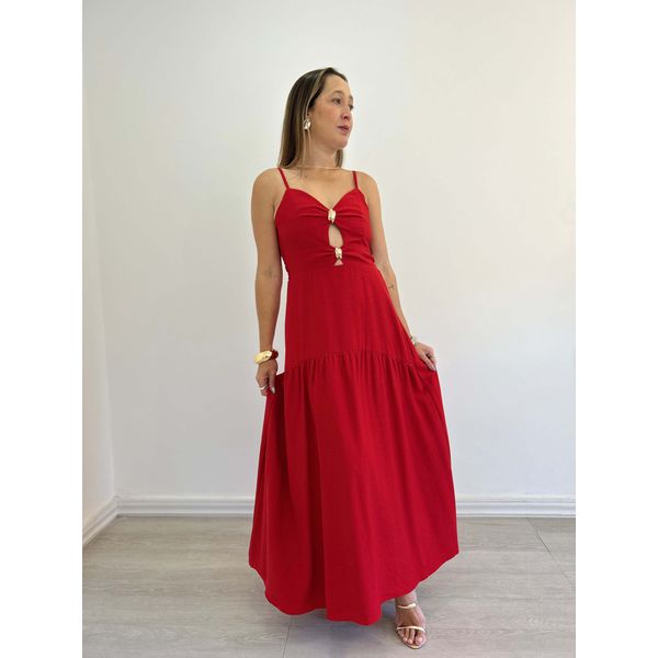 VESTIDO DORIANA VERMELHO