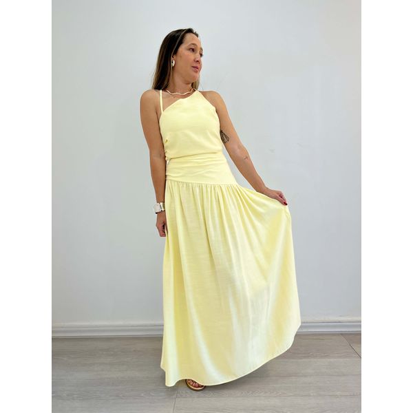 VESTIDO MINXY AMARELO 