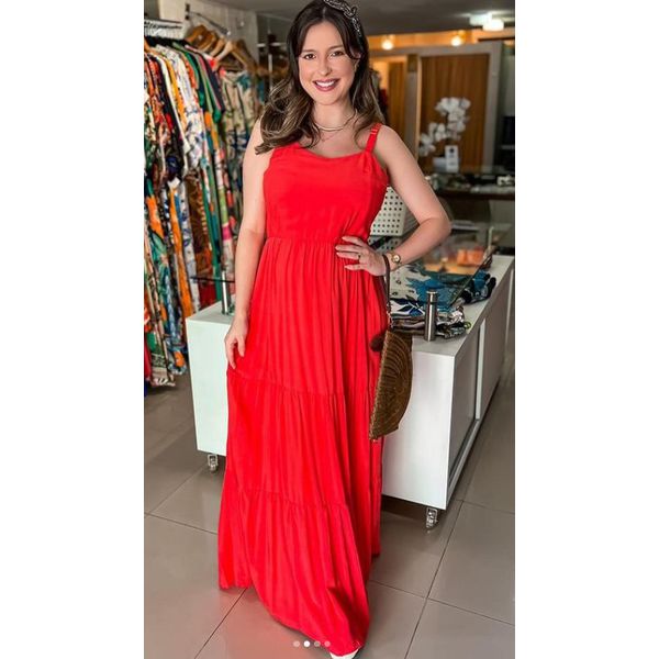 Vestido Alivia longo