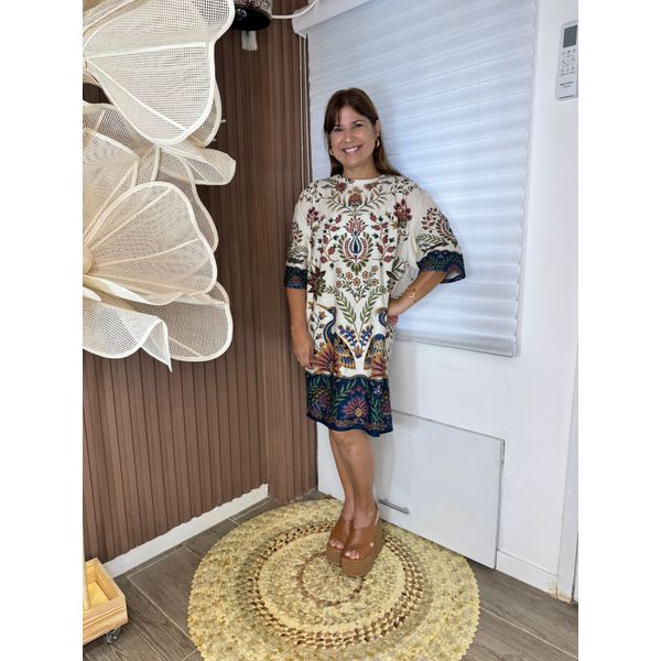 Vestido FARM Jardim Maravilha