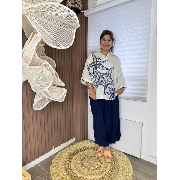 Camisa FARM Mar de Estrelas