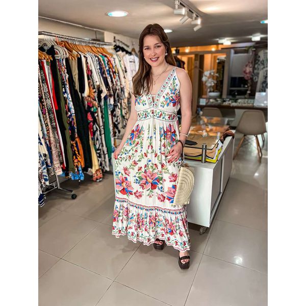 Vestido FARM Brisa Serena