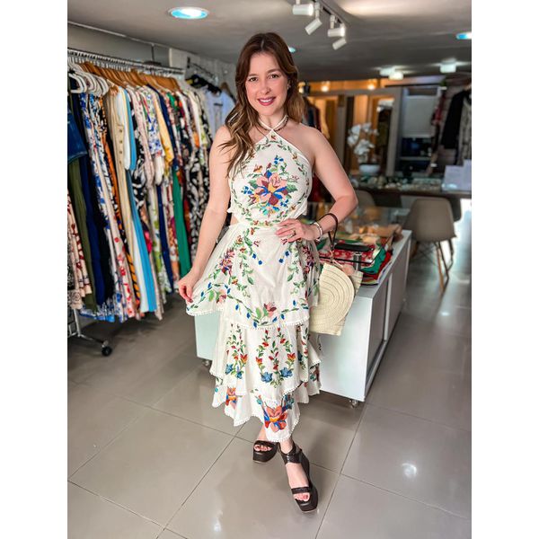 Vestido FARM Brisa Serena