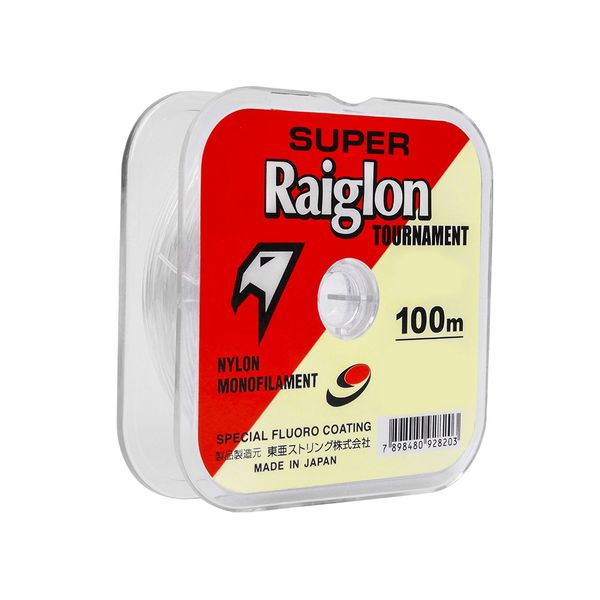 Linha Monofilamento Super Raiglon Branca - 100m