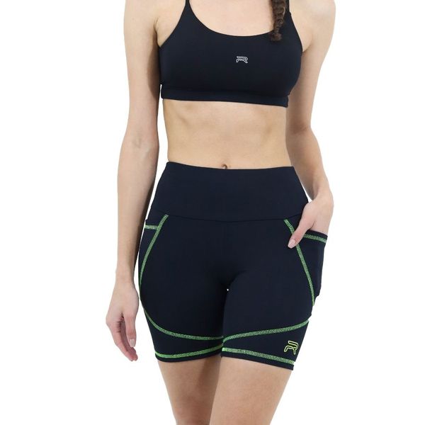 Short Trail - Preto e Verde