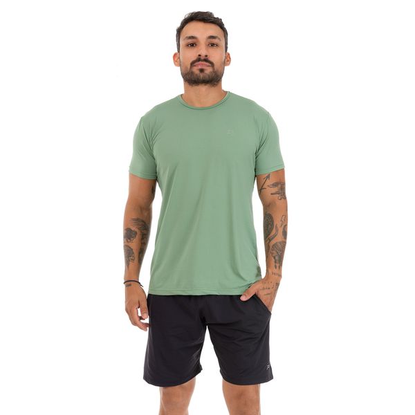 T-shirt Masculina Dry - Verde oliva