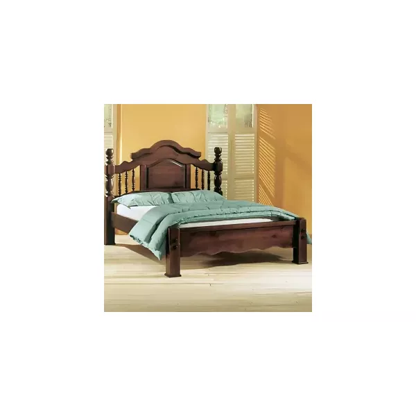 Cama de Casal Tradicional Peseira Baixa - Domus Móveis