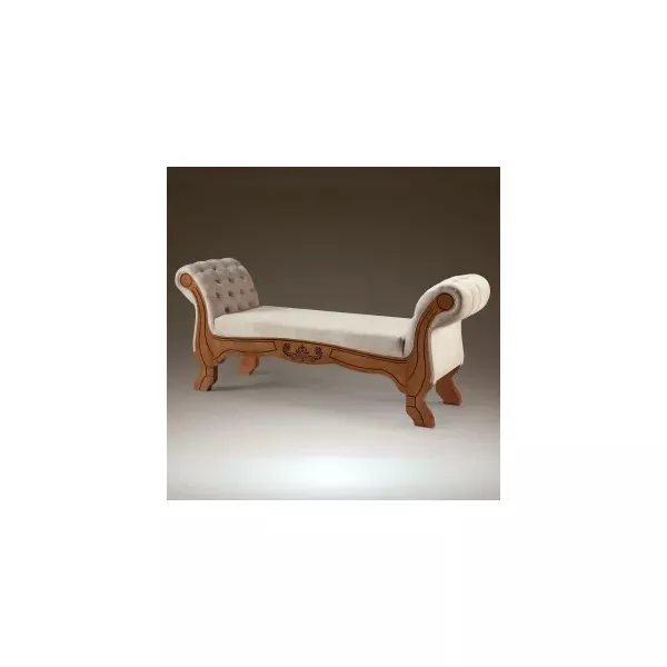 Recamier Magnific 1,78 x 50 x 78 - Madeira Maciça - Ccl Móveis