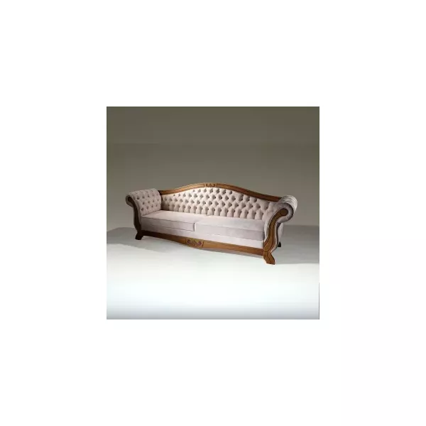 Sofá Magnific 2,58 x 70 x 93 - Madeira Maciça - Ccl Móveis