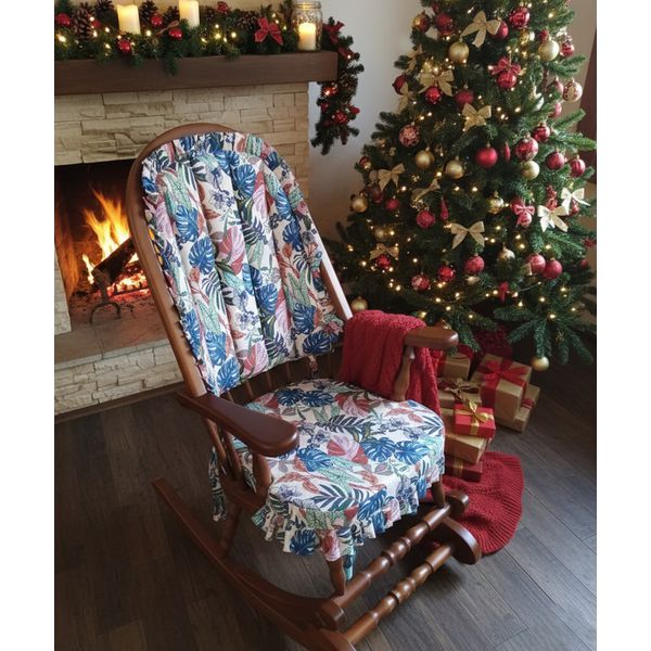 Cadeira De Balanço Florestano 1,18/40 X 64 X 50 Móveis De Gramado