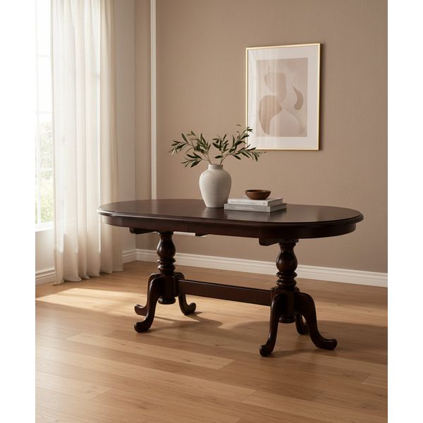 Mesa Elástica Oval 1,60 x 90 - Móveis de Gramado 