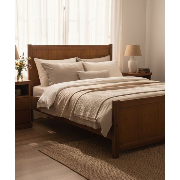 Cama Londres - Madeira Maciça - Móveis de Gramado