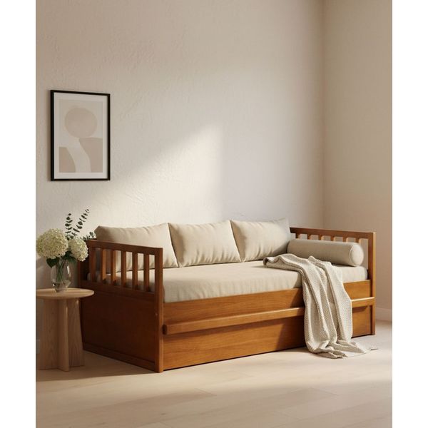 Bicama Sem Gavetas Econômica 1,90 x 80 - Madeira Maciça - Móveis de Gramado